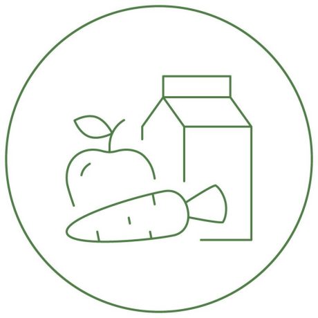 Ikona příspěvek na stravování