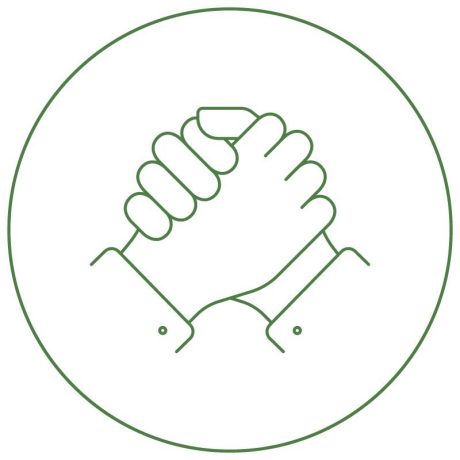 ikona malý kolektiv a rodinná atmosféra